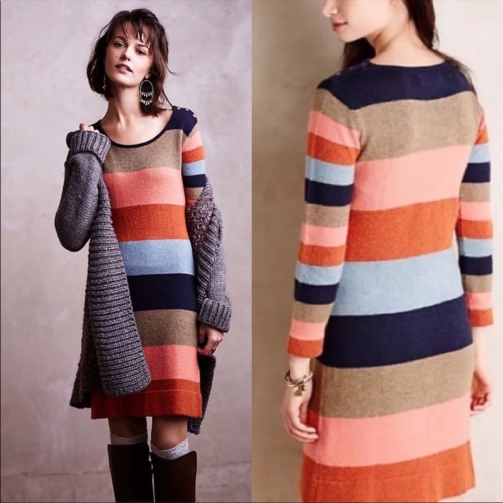 Anthropologie Isabella Sinclair sweater dress, size M